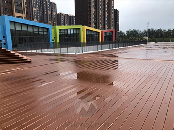 木塑復(fù)合材料在園林景觀上的運(yùn)用形式
